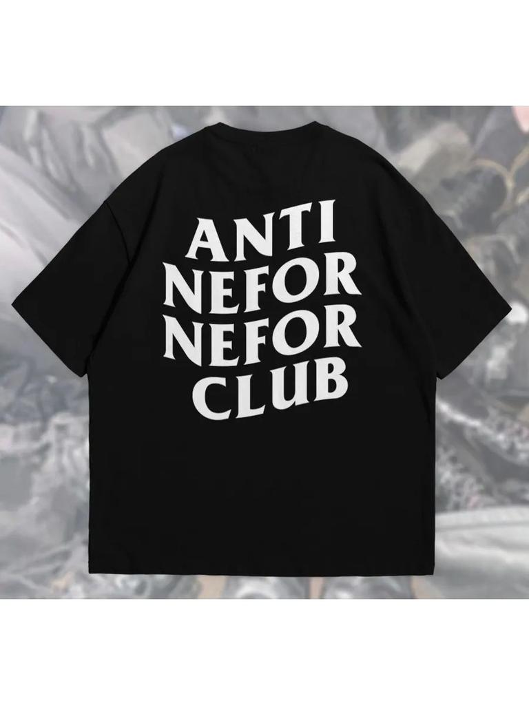 Футболка Anti Nefor Nefor Club на спине