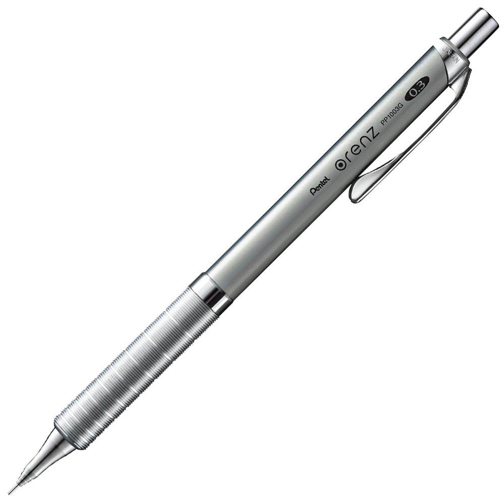 PENTEL Механический карандаш Orenz Металлический грип Серебристый XPP1003G-Z 0,3"