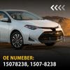 Набор зажимов для крепления переднего бампера Подходит для 2009- Toyota Corolla A 15078238