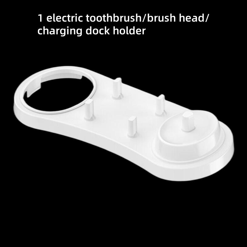Подставка-основание для электрической зубной щетки, держатель для насадок, подставка-держатель для зарядки, стойка и сменные насадки для зубных щеток Oral B