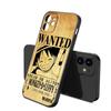 Anime One Piece Luffy Phone Case For Apple iPhone 12 13 Mini 11 14 15 Pro Max 7 8 Plus X XR XS SE 2020 2022 Black Silicone Case