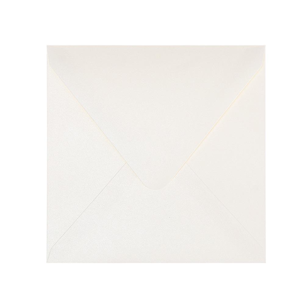 Gift Multicolor Pearlescent Greeting Card Encased Pearl Papers Envelope Bag Square Paper Envelopes
