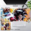 Кожаный коврик для мыши Dragon Ball Водонепроницаемый с принтом Сон Гоку Мужские компьютерные периферийные аксессуары Большой размер Игровой коврик для клавиатуры Офисный коврик для стола