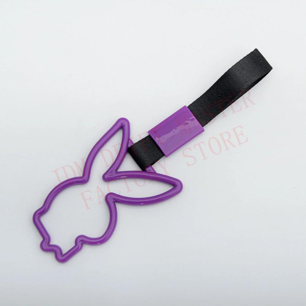 JDM Rabbit Racing Кольцо Цурикава Ручка для Поезда Автобуса Универсальная Дрифт Аниме Авто Модифицированная Ручка Нейлоновый Ремешок Для Авто Предупреждение