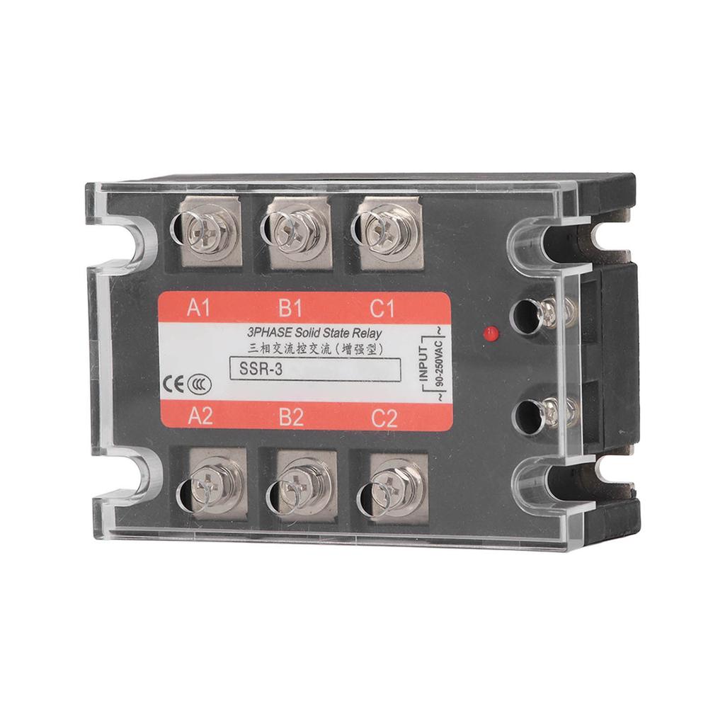 3-фазное твердотельное реле с защитой от помех переменного тока для вентилятора Lightning 150A 480V