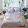 2026 New Cartoon Cinnamoroll Themed Three-Piece Bedding Set, Includes Duvet Cover and Pillowcase, Perfect As A Holiday Gift.
