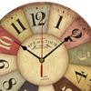 Винтажные Настенные Часы Рустикальные Шэбби Кухонные Деревянные 30см Декор #3