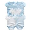 Newborn Baby Boy Clothes Cotton O-Neck Short Sleeve Baby Bodysuits&Jumpsuits Clothing