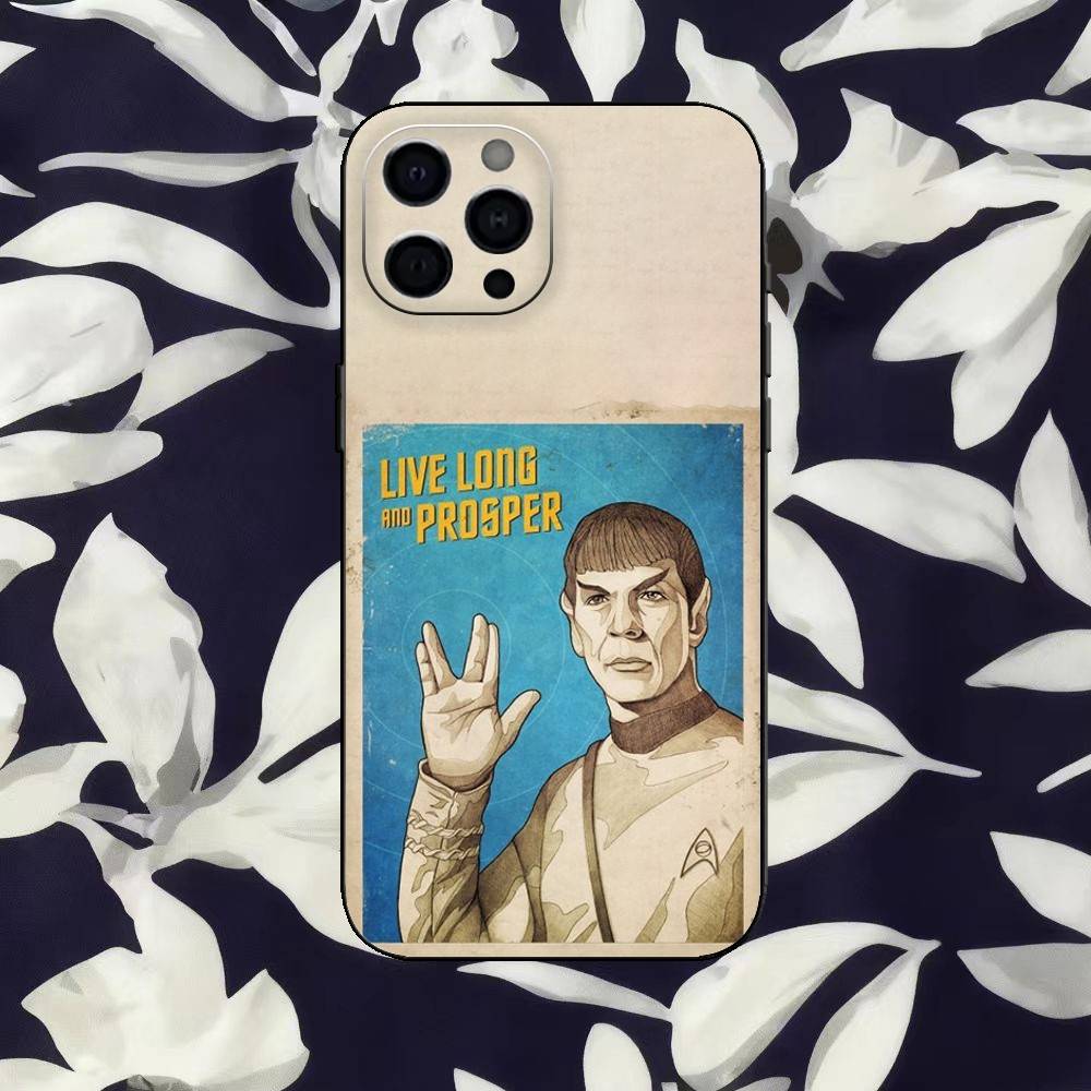 Classic S-Star T-Trek S-Ships Phone Case For iPhone 17,16,15,14,13,12,11 Plus,Pro,Max,Mini Silicone black Soft Cover
