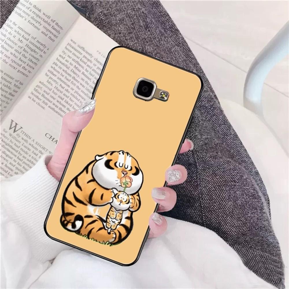 Чехол для телефона с мультяшным толстым тигром для Samsung A 10 11 12 13 20 21 22 30 31 32 40 51 52 53 70 71 72 73 91 13