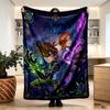 Ben 10 Cartoon Print Blanket - Soft & Comfortable, for Bedroom, Travel, Sofa, Home Decoration - Birthday Christmas Gift for Friend