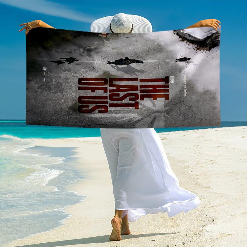 The Lost Of Us Fashion Beach Towel: Ideal for Summer Adventures Soft, absorbent and quick drying suitable for swimming and bathing