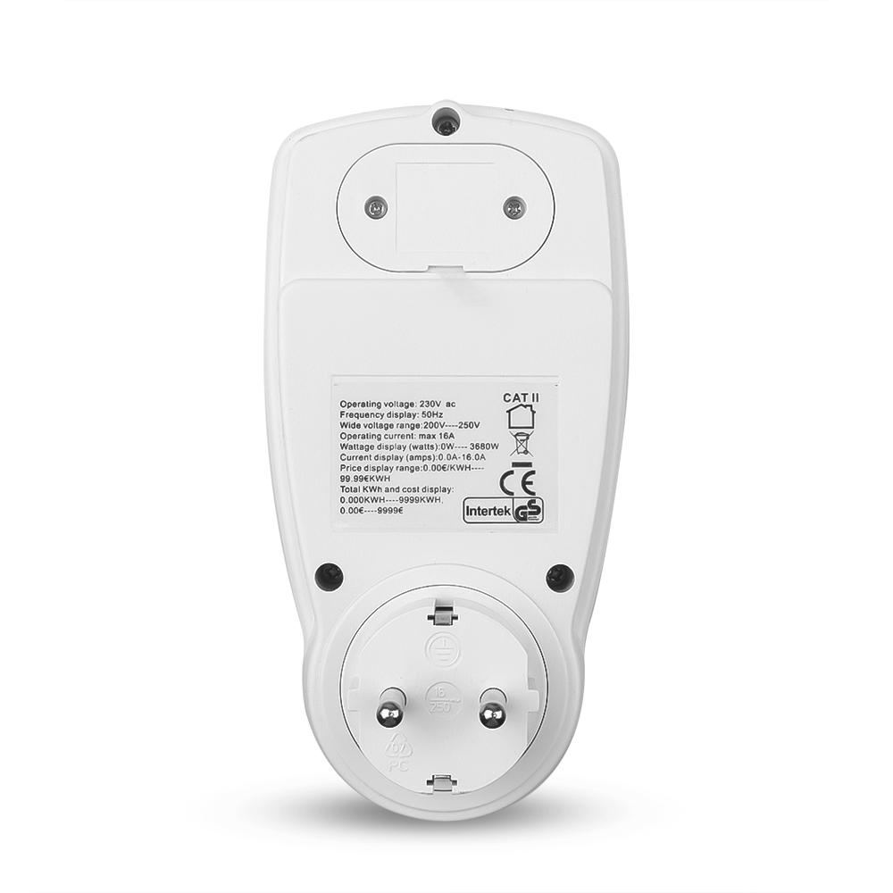 220 В переменного тока, цифровой ЖК-метр ЕС, ваттметр, розетка, мощность, кВтч, счетчик энергии, измерительная розетка ЕС, анализатор мощности, монитор потребления электроэнергии