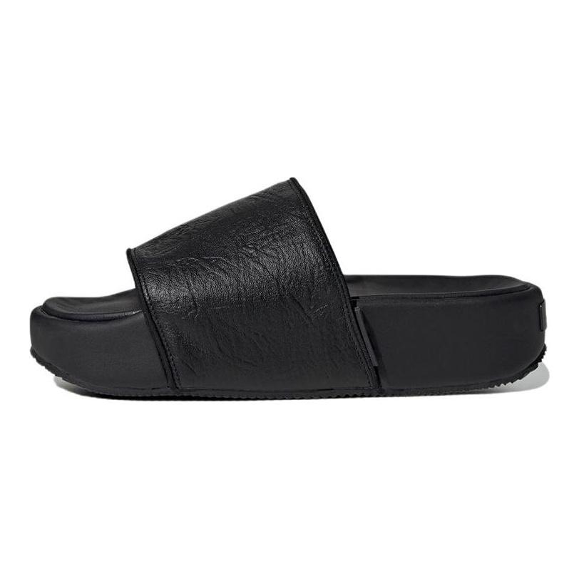 adidas Черные кроссовки унисекс Y-3 Slide Core-White GW8631