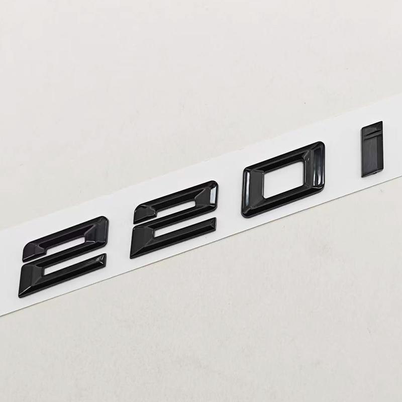 3D ABS Car Styling Logo 230i 220i 218i 225i Badge Sticker Rear Trunk Emblem For BMW 2 Series 230i 220i 218i 225i Accessories