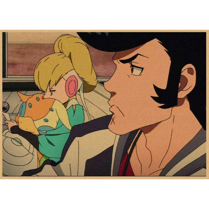 Ретро-постер аниме Space Dandy - Бесплатная доставка
