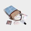 Niche Woven Women's Bag Denim Blue Underarm Bag Clutch Shoulder Bag Handbag Korean Style 2025 New Fashion Retro