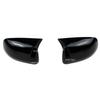 Car Rearview Side Mirror Cover Wing Cap For Jeep Grand Cherokee 2011- Exterior Door Rear View Case Trim Sticker Carbon Fiber