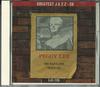 CD PEGGY LEE - Greatest Jazz 28 EJC728 ECHO INDUSTRY Япония Джаз Б/у