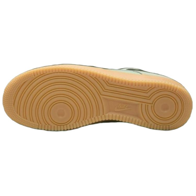 Nike Air Force 1 07 LV8 Gum Pack - мужские кроссовки Jade Horizon Green Gum-Light-Brown Summit-White FQ8714-300