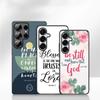 Библейский стих Вера Христианский Иегова Бог Чехол для телефона для Apple iPhone 16 15 14 Plus 13 12 Mini 17 Pro Max + 16E Air 16+ ProMax