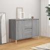 VidaXL Buffet Sonoma Grey 101x35x70 Cm Engineered Wood 815163