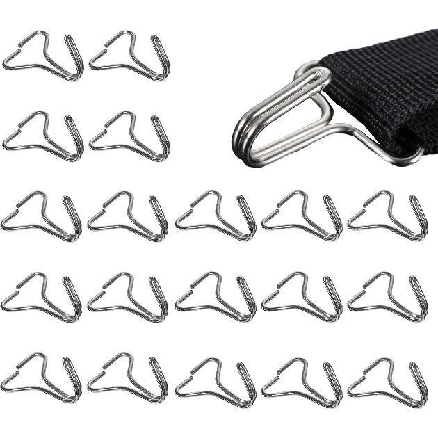 20 PCS Car Seat Cover Hooks, Fixing Hanger Fastener Locking Clip For Car Headrest Cover, Fixing Hook For Vehicle Seat Cushion Mat Tallation