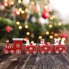 Christmas Train Cake Topper Set Table Decoration Car Holiday Party