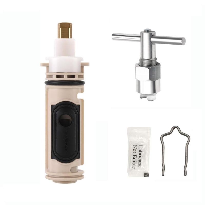 1222 Shower Cartridge Replacement Cartridge with 104421 Puller Removal Tool for Moen One-Handle PosiTemp Faucet and Shower