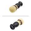 Professional Soft Boar Bristle Wood Beard Brush Hairdresser Shaving Tool Men Mustache Comb Kit Shaving Stand Holder Set