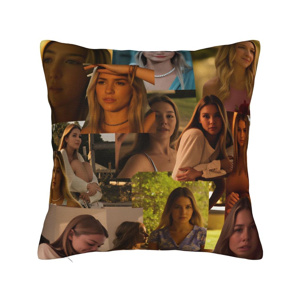 Pillow Cover Madelyn Cline Montage Fashion Pillow Case For Living Room Bed Chair Pillowcases