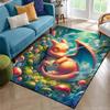 Charizard 3D Painting Japan Cartoon Pokem0n Carpet Rug for Bedroom Living Room Home Sofa Decoration,kids Large Decor Floor Mat