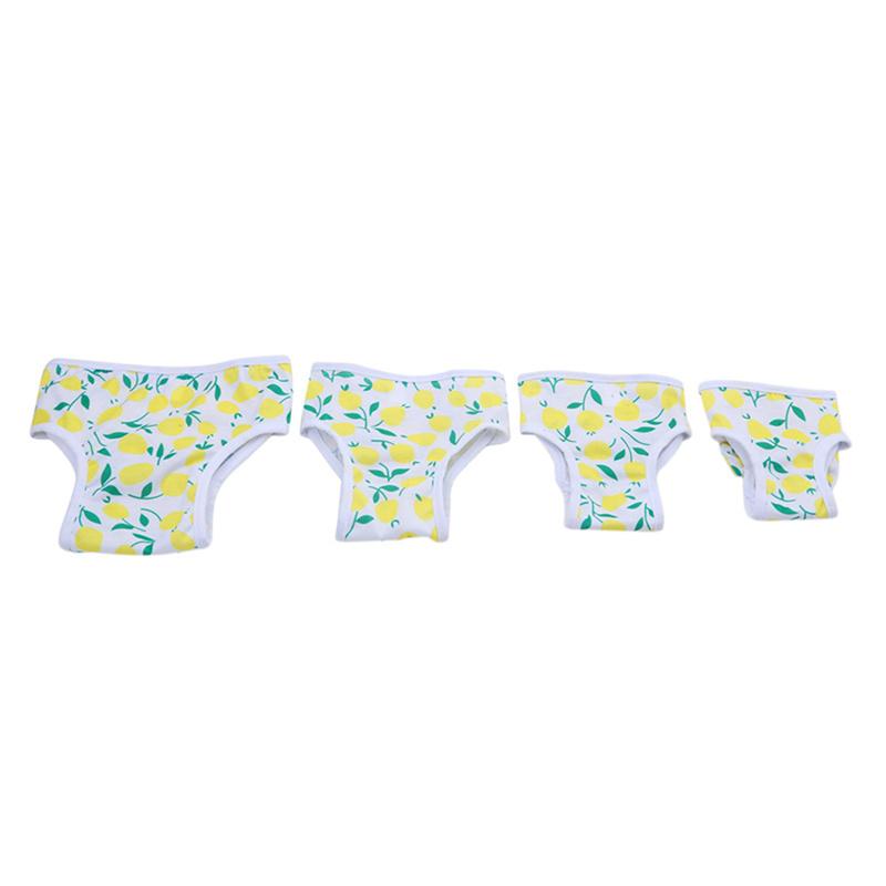 Cute Pet Dog Physiological Pants Washable Dog Diapers Reusable Female Dog Sanitary Panties Dogs Cats Pet Supplies