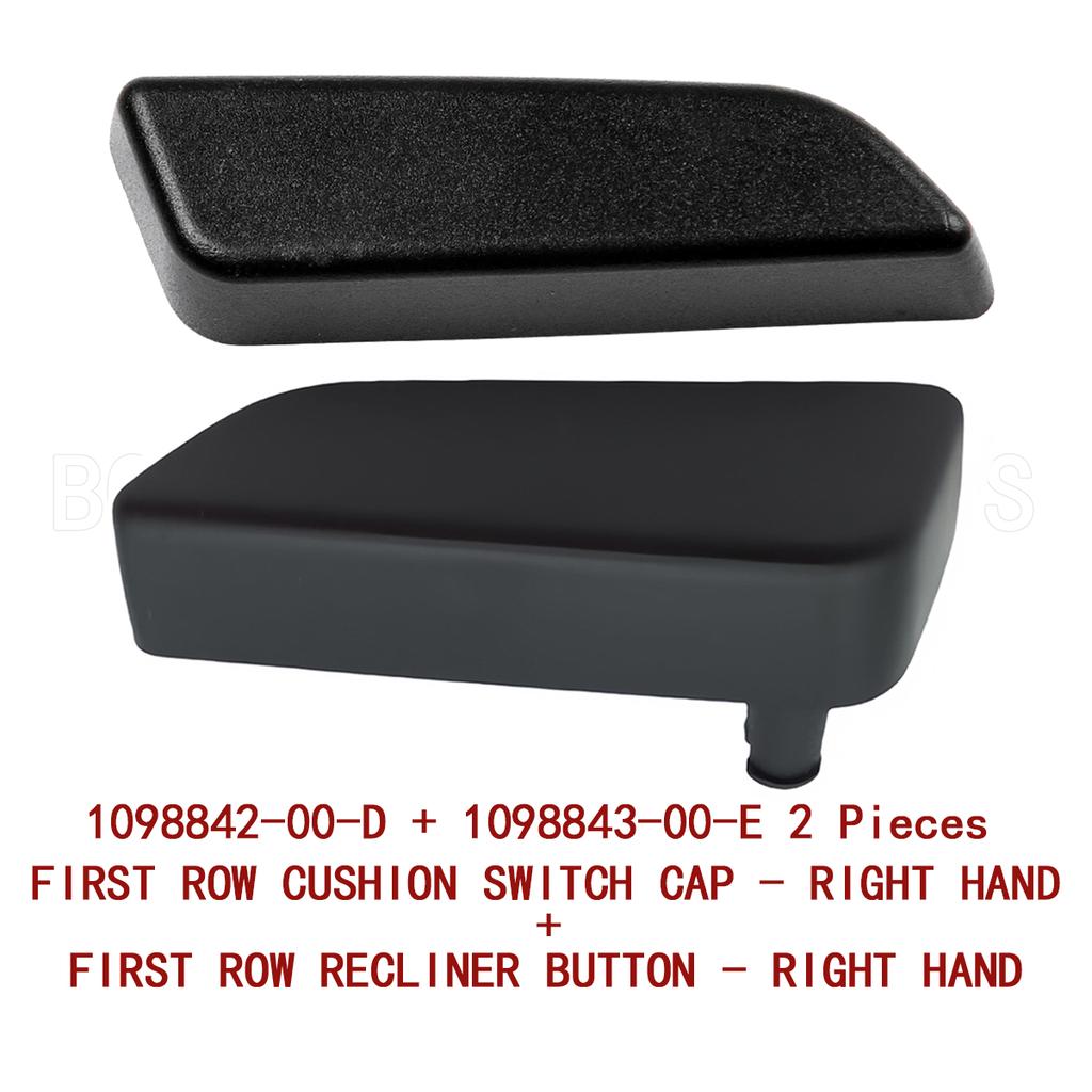 New Front Seat Control Switches Cap & Button OEM 1098840-00-D 1098841-00-E 1098842-00-D 1098843-00-E for Tesla Model 3 Y S X
