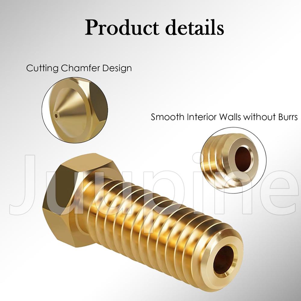 For Anycubic Kobra S1 Nozzle Hardness Brass 0.8 0.6 0.4 0.2 Kobra S1 Combo Metal Nozzle Kobra S1 Hotend 3d Printer Accessrories