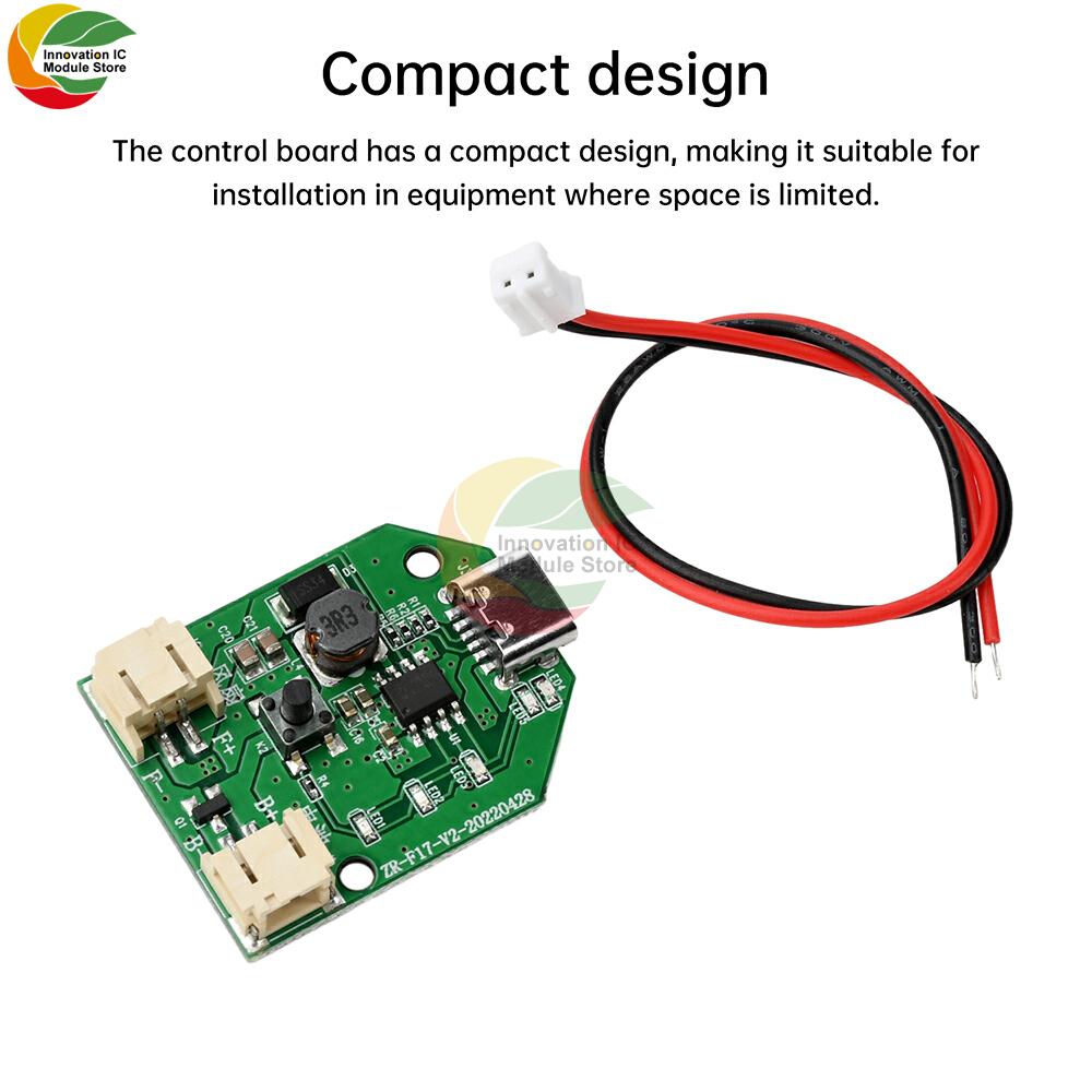 Boosting Board 9V Three Speed Stepless Speed Regulation Charging Handheld Fan Control Board Type C Interface