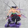 Фигурка Zoro Enma из One Piece с тремя головами, модель, аниме-украшение