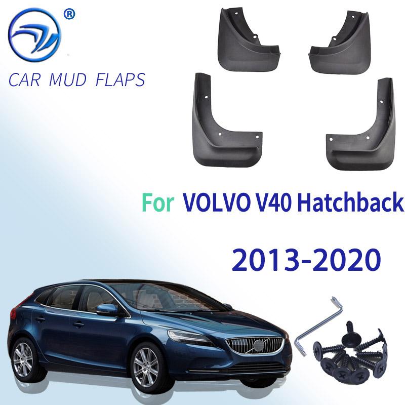 Для VOLVO V40 хэтчбек 2013- 14 15 16 17 18 19 20 компл. литые автомобильные брызговики брызговики брызговики крыло