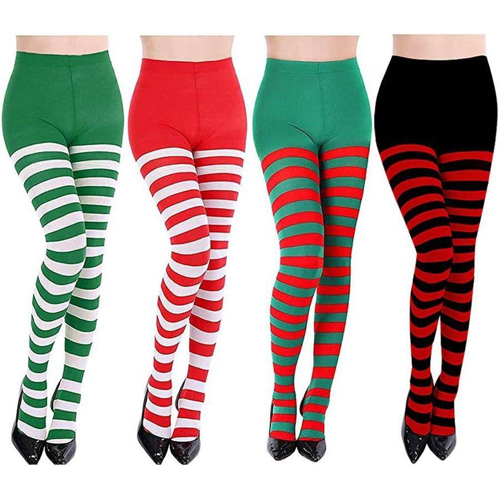 Elastic High Stockings Cosplay Long Hosiery Cute Dance Clubwear Stocks Christmas