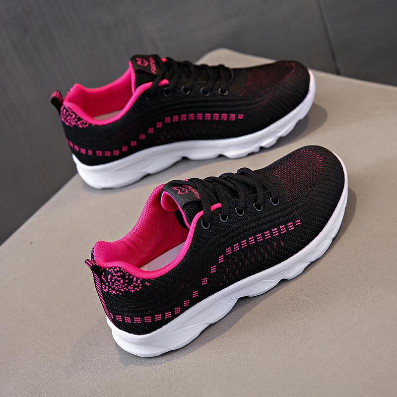 Женские легкие кроссовки для девочек, студентов, теннисные спортивные кроссовки для бега, повседневная женская обувь для прогулок и путешествий