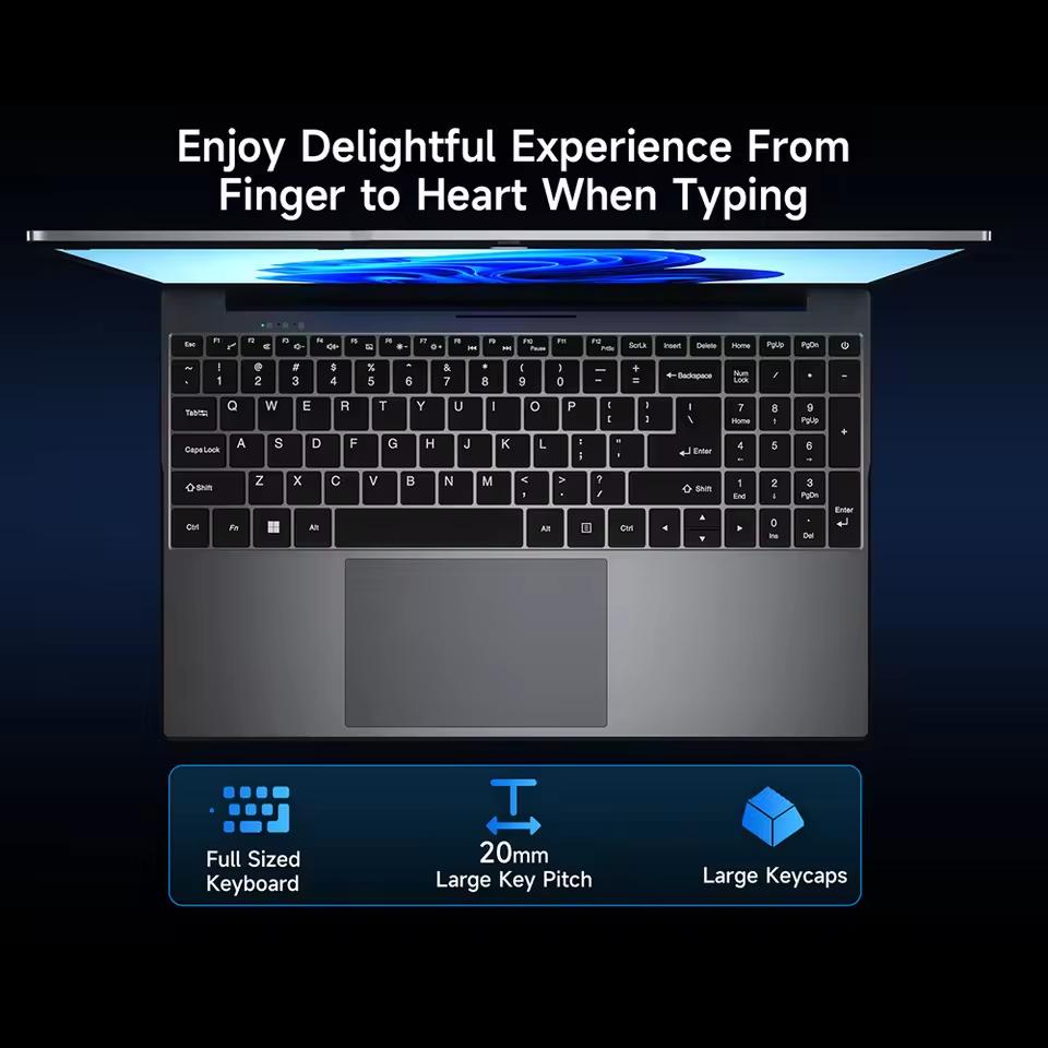 BMAX X15 Power Ноутбук 15.6'' 16 ГБ DDR4 RAM 512 ГБ SSD Windows 11 Ноутбук Процессор Intel Core I3-8109U Офисный компьютер