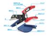 Wave Hobby Tool Series HG Universal Cutter with Angle Cutting Guide, Plastic Model Tool, HT-480