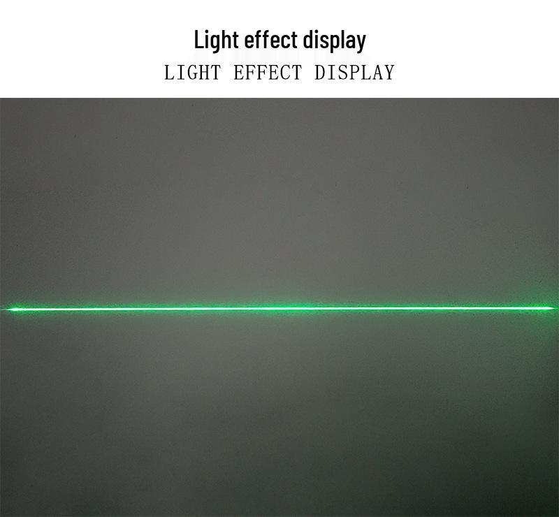 Green Line Laser Module 12x50mm 532nm 10mW Positioning Light Emitter for Mechanical Equipment
