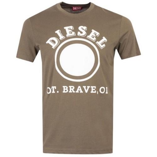 Diesel Mens 1976 Varsity Logo T-Shirt