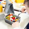 Коробка для хранения свежих продуктов из нержавеющей стали, герметичный контейнер для хранения продуктов с крышкой, обеденный контейнер для еды Bento, инструмент для пикника на открытом воздухе и кемпинга