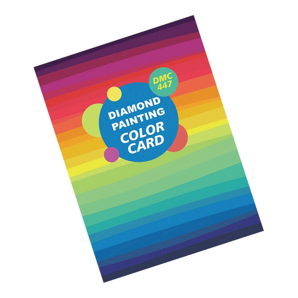 Цветовая схема DMC для книги по алмазной живописи 5D Diamond Art Reference Tools