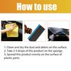 Car Plastic Cleaner Back To Black Gloss Restorer Auto Interior Renewal Wax Coating Agent Auto Polish And Repair Renovator