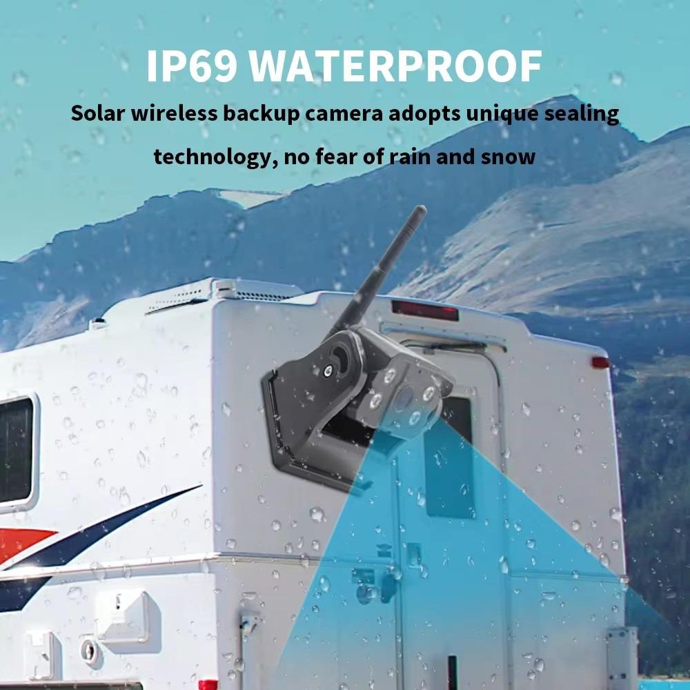 Цифровой беспроводной AHD 7-дюймовый монитор DVR 1080P ночное видение обратный резервный рекордер Wifi камера для автобуса автомобиля грузовика