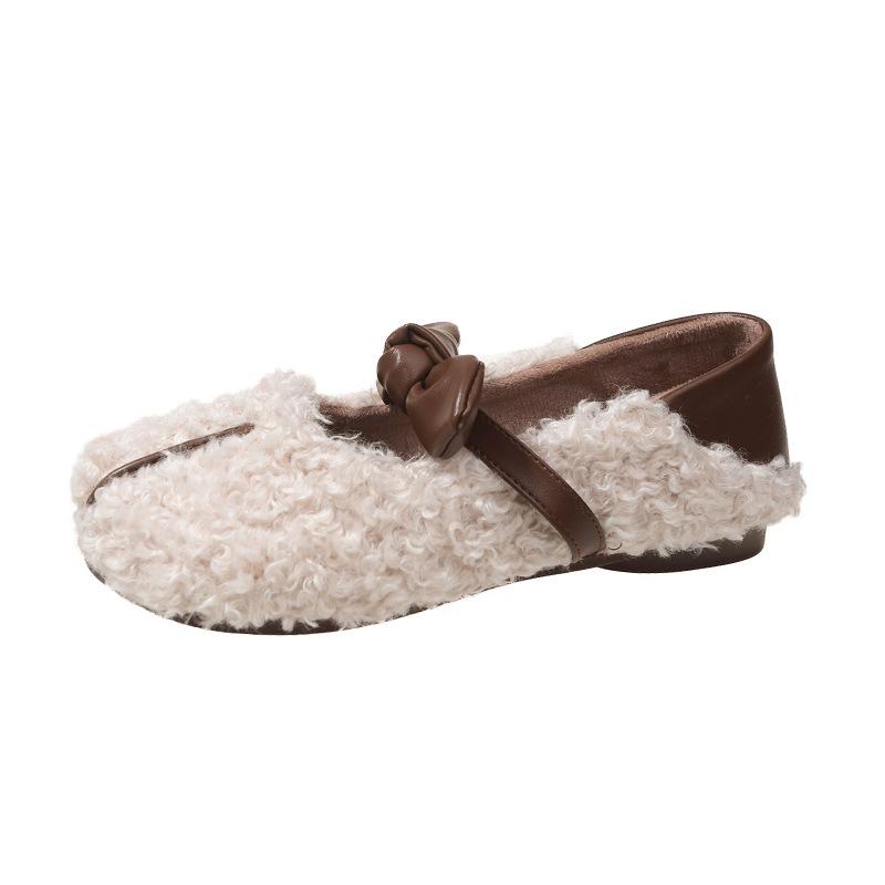 Круглый носок повседневная женская обувь осенние мокасины меховые лодочки с коротким горлом новые осенние мокасины с пряжкой на ремне для отдыха резиновые однотонные Мэри