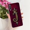 Чехол для Huawei Y9s Прозрачный Роскошная Корона Буквы от A до Z 2D Рисованный Мягкий Чехол для Huawei Y9s STK-L21 STK-LX3 STK-L22 Обложка